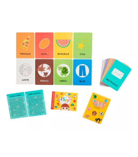 Cartas Didácticas Ingles Shapes And Colors Barco De Papel