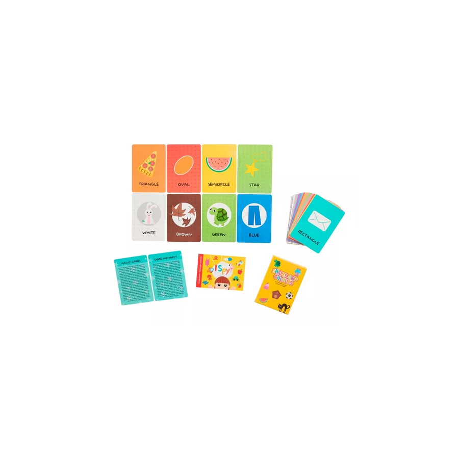 Cartas Didácticas Ingles Shapes And Colors Barco De Papel