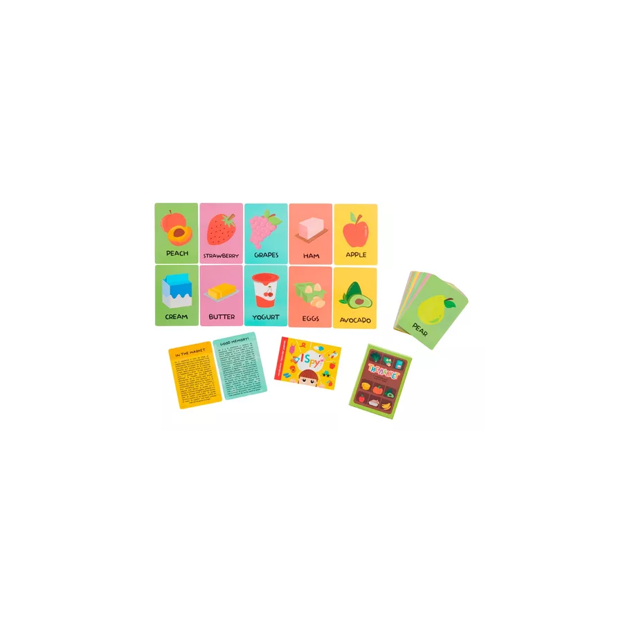 Cartas Didácticas Ingles The Market Barco De Papel