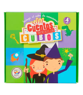 Juego De Mesa Cuentos Fantásicos Con Cubos Barco De Papel