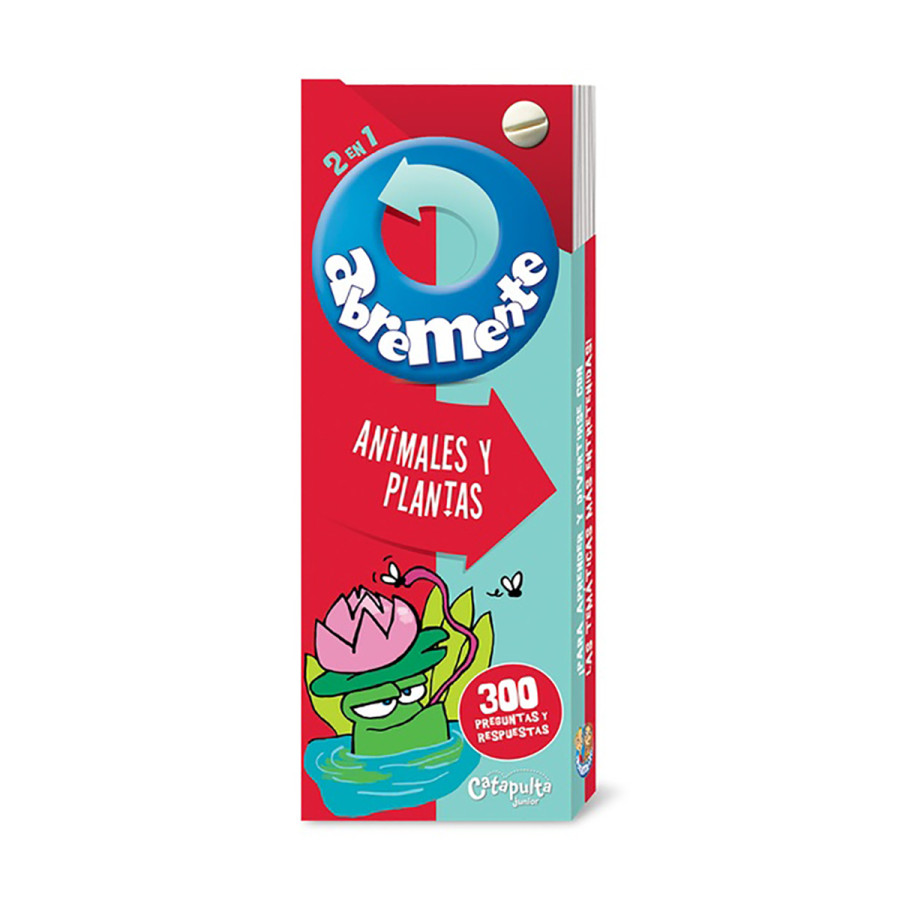 Libro Abremente 2 En 1 Animales Y Plantas