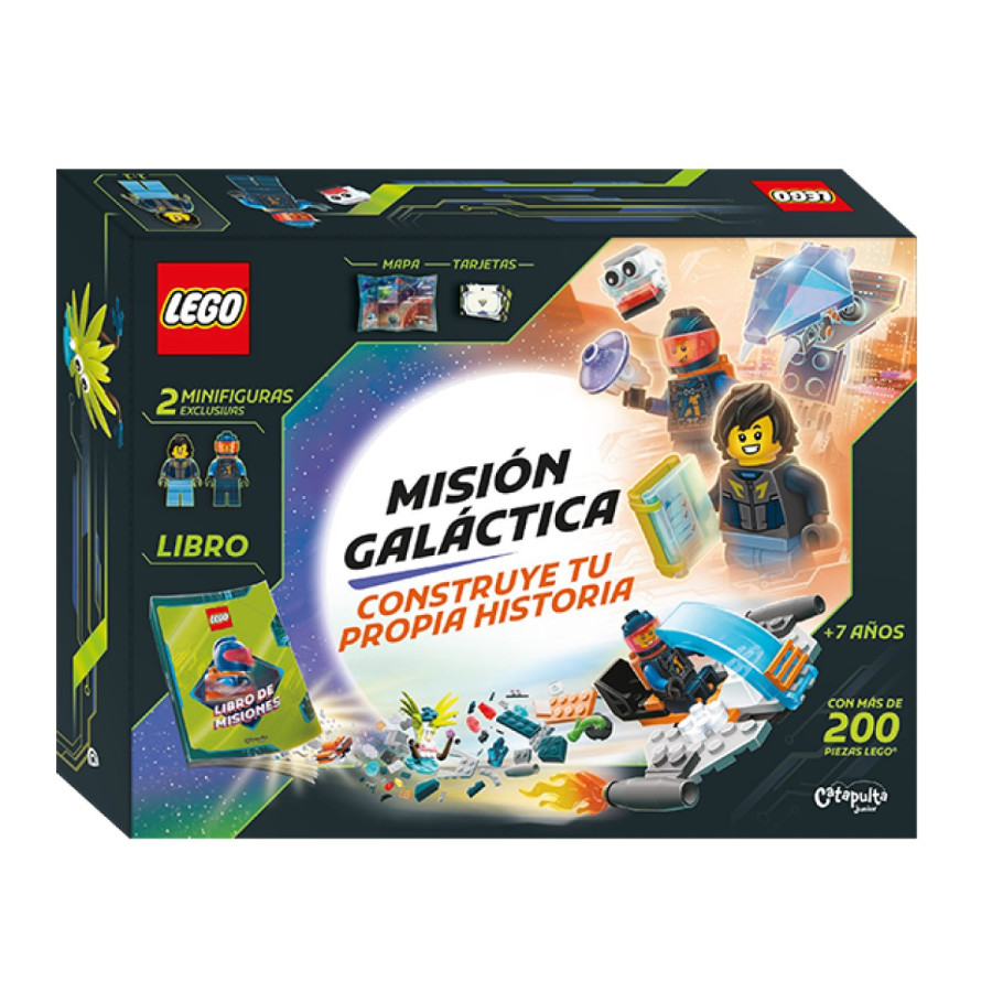 Libro con Juguete Lego Misión Galáctica