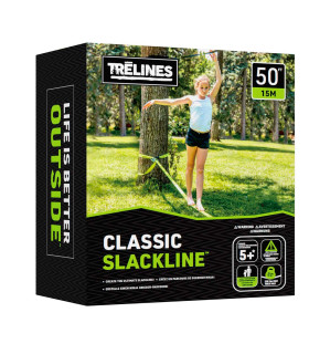 Cinta de Equilibrio Slackline Clásica 15 m Treline Hape