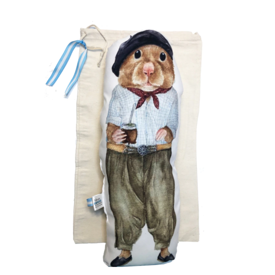 Almohadon Colección Nina Explora Argentina Zoilo El Gaucho