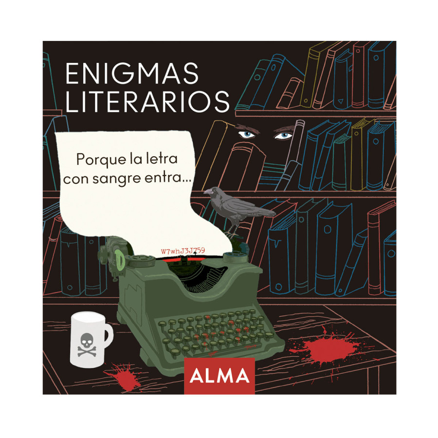 Libro con Juegos Alma Enigmas Literarios