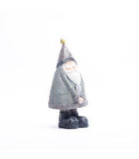 Adorno de Papá Noel con Regalo 18 cm Alparamis