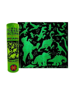 Rompecabezas Fluo 81 Pzas Dinosaurios