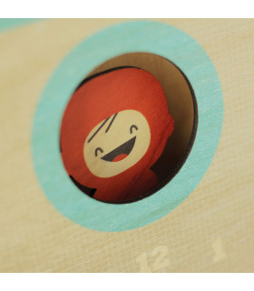 Reloj Péndulo Cohete Woodaloo