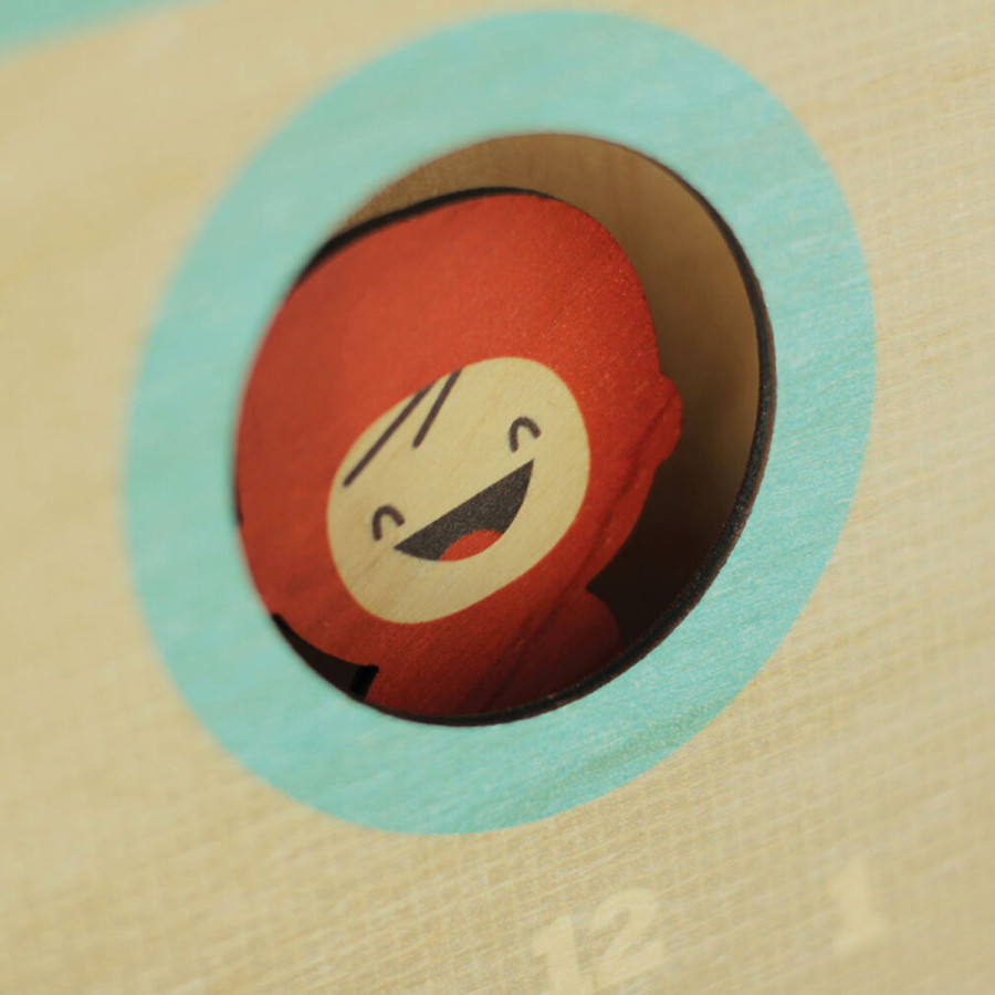 Reloj Péndulo Cohete Woodaloo