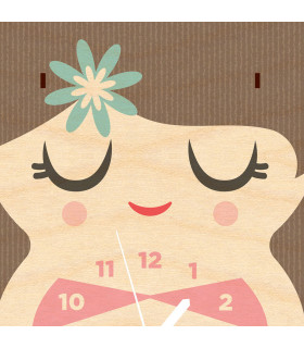 Reloj Péndulo Sirenita Lola Woodaloo