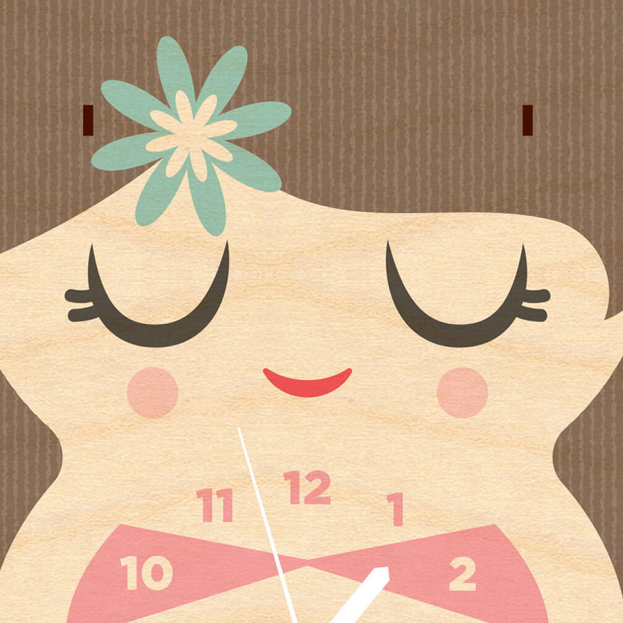 Reloj Péndulo Sirenita Lola Woodaloo