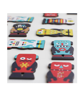 Juego de Memoria Robots