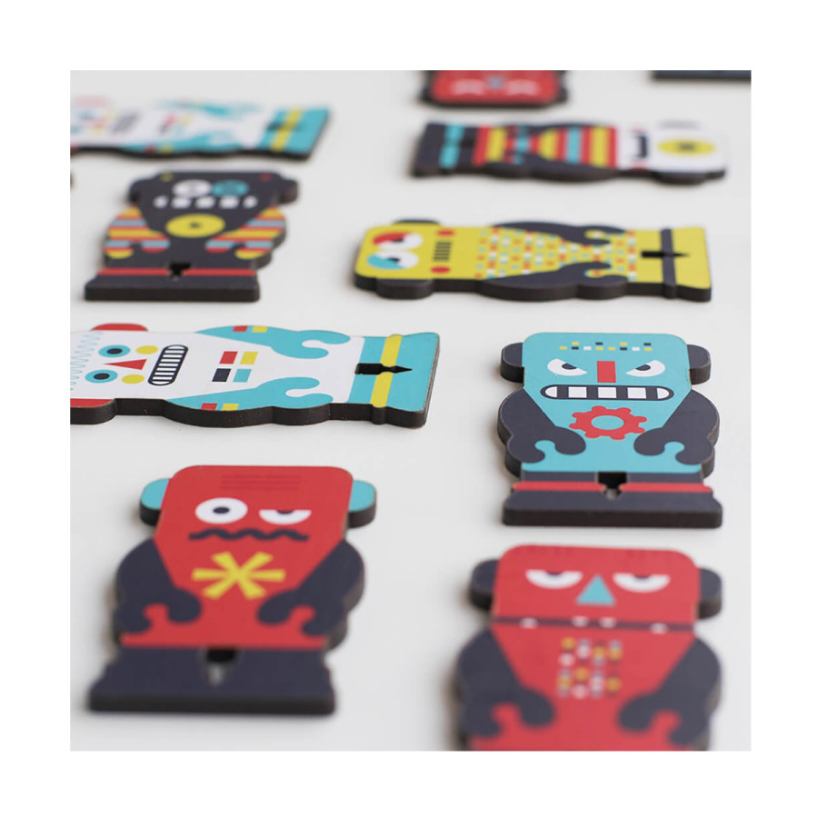 Juego de Memoria Robots