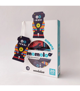 Juego de Memoria Robots