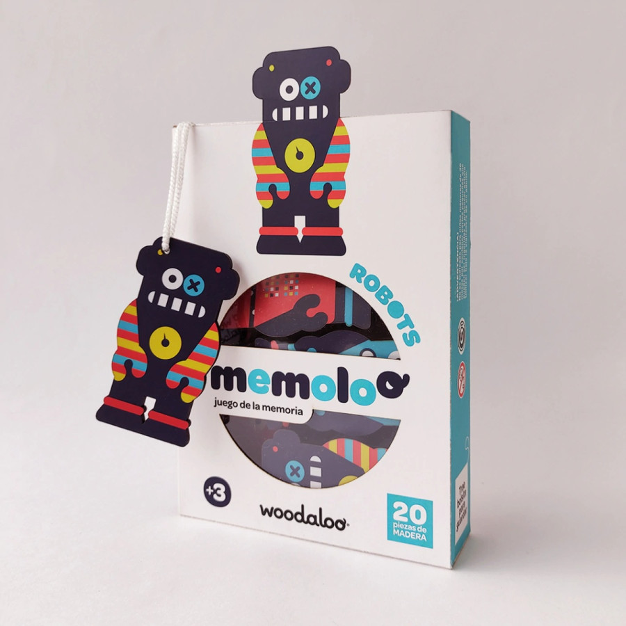 Juego de Memoria Robots