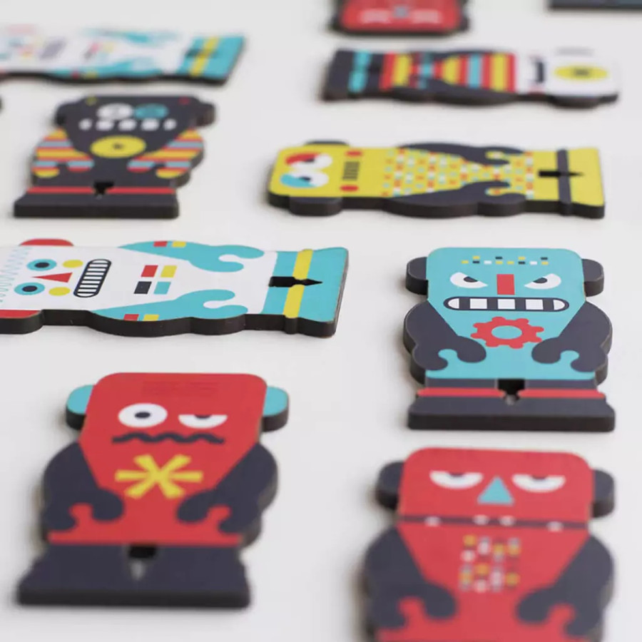 Juego de Memoria Robots