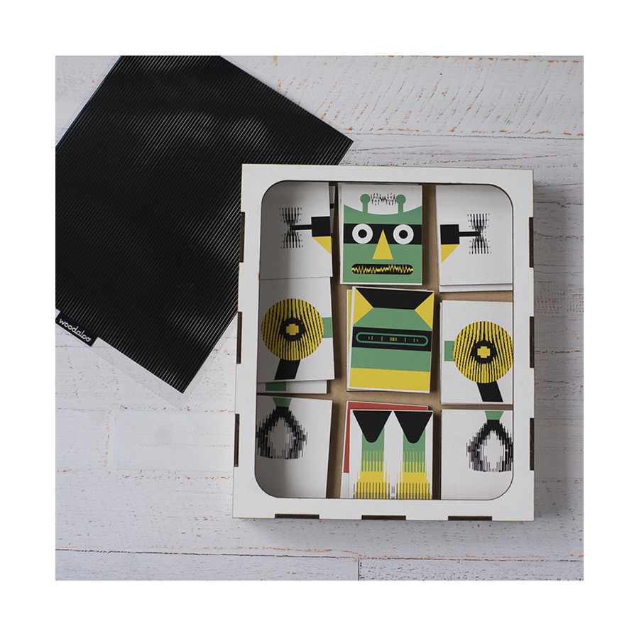 Rompecabezas Mágico Robot Loco