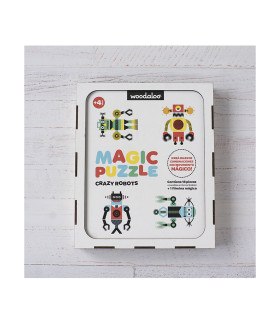 Rompecabezas Mágico Robot Loco