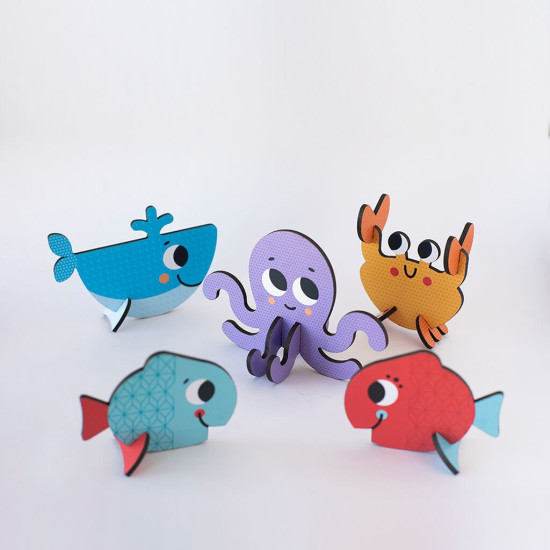 Rompecabezas 3D Bajo Del Mar