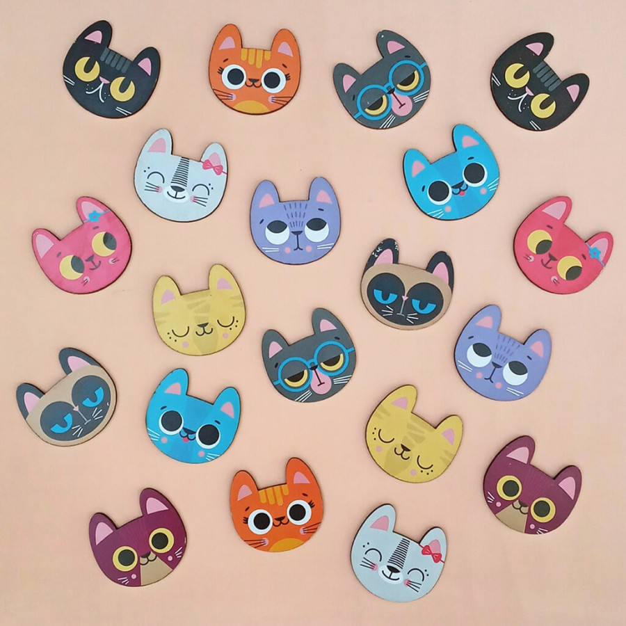 Juego de Memoria Gatitos