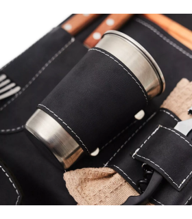 Porta Tablita Asado X1 Calado Negro