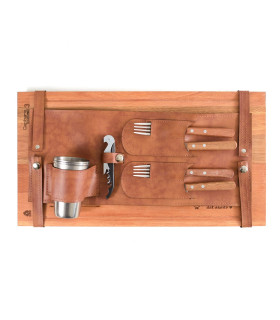 Tabla N°3 con Accesorios Caramelo