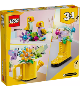 LEGO Flowers In Watering Can