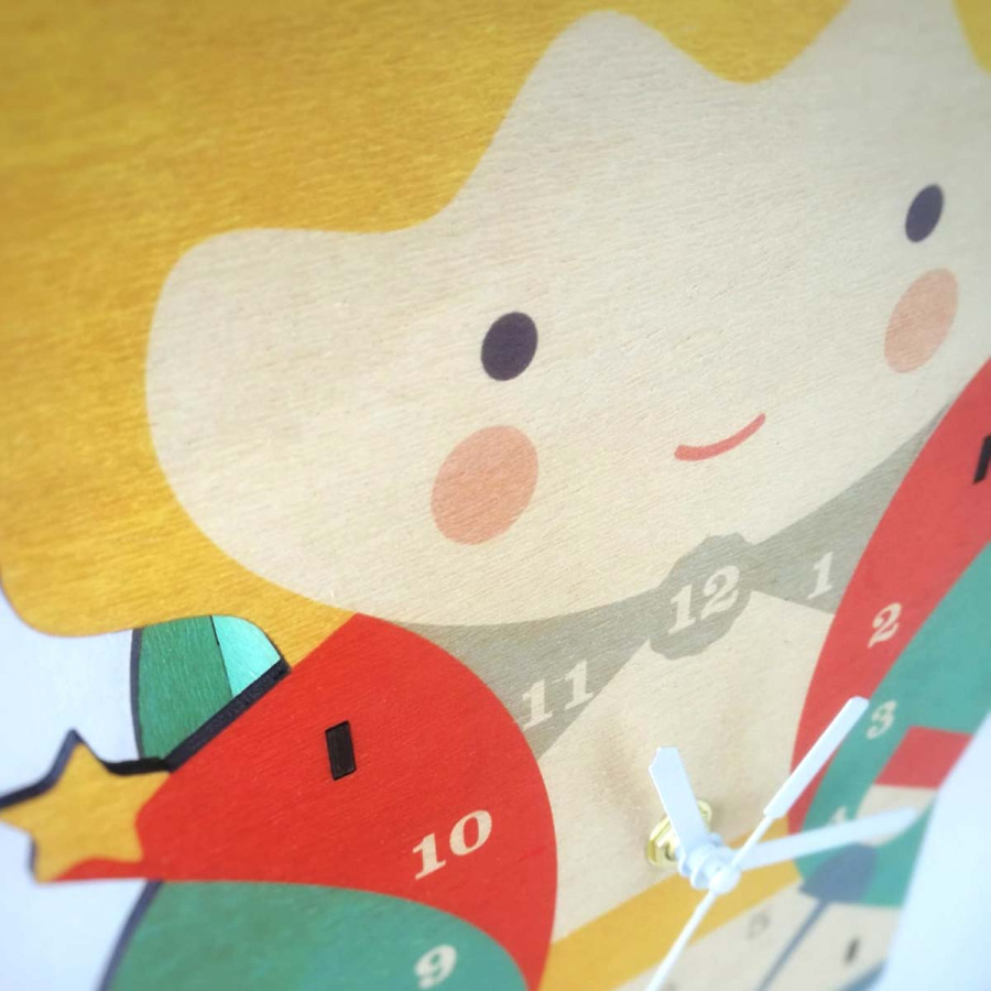 Reloj Péndulo El Principito Woodaloo