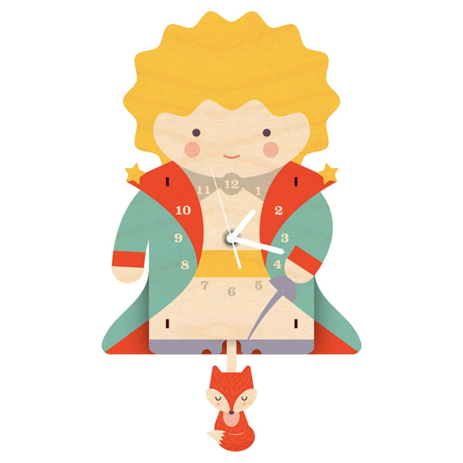 Reloj Péndulo El Principito Woodaloo