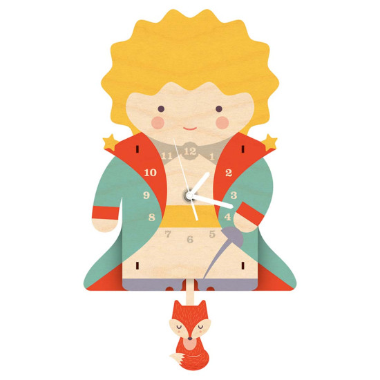 Reloj Péndulo El Principito Woodaloo