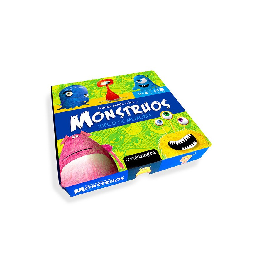 Juego de Memoria Nunca Olvido A Los Monstruos