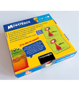 Juego de Memoria Nunca Olvido A Los Monstruos