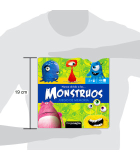 Juego de Memoria Nunca Olvido A Los Monstruos