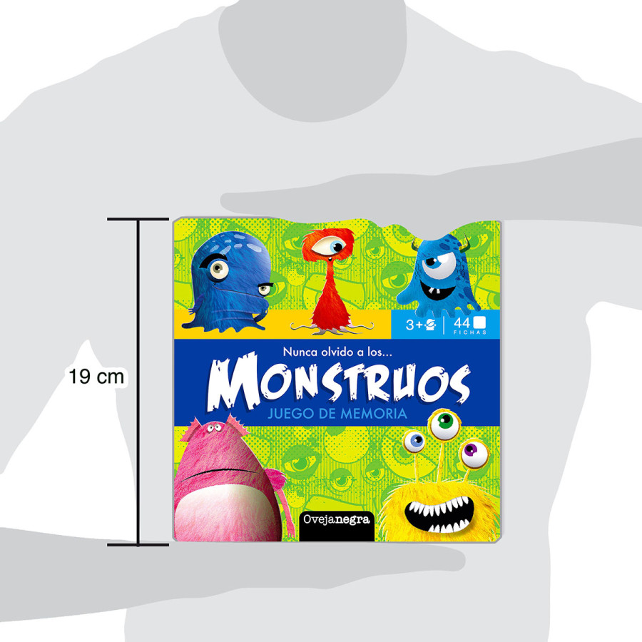 Juego de Memoria Nunca Olvido A Los Monstruos