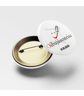Pin Metálico Dibujá una Sonrisa