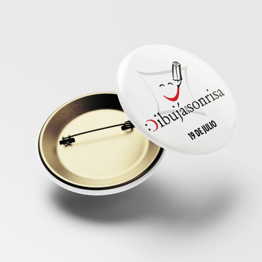 Pin Metálico Dibujá una Sonrisa