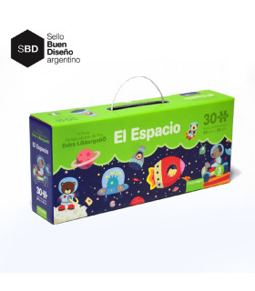 Rompecabezas Panoramico 30 Piezas Espacio