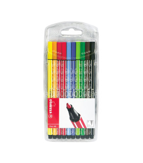10 Marcadores Pen 68 Stabilo