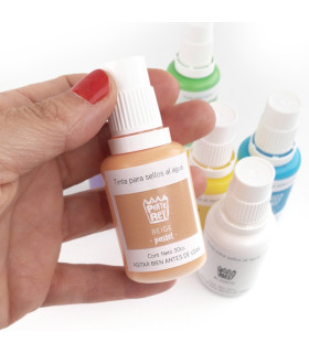 Botellita de Tinta para sellos color Beige 30 cm3