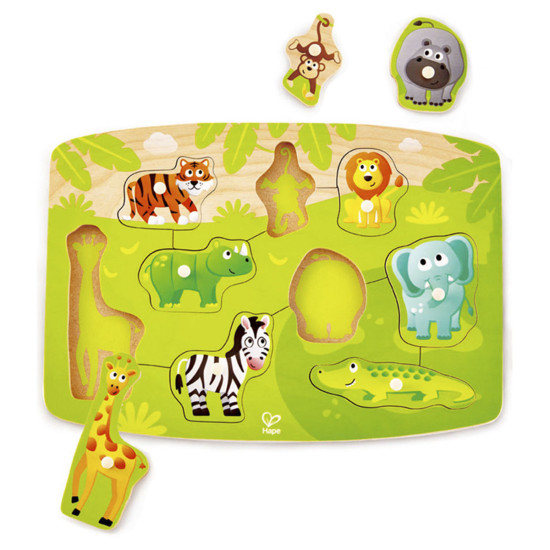 Rompecabezas Animales de la Selva Hape