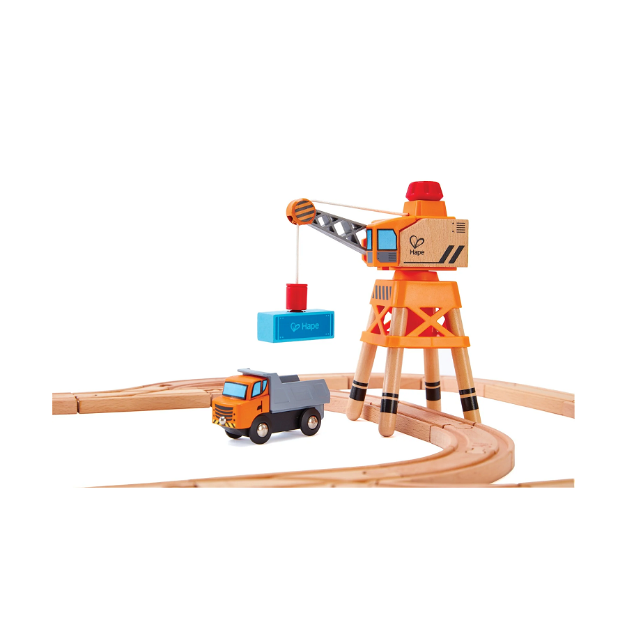 Grúa Grande de Juguete Hape