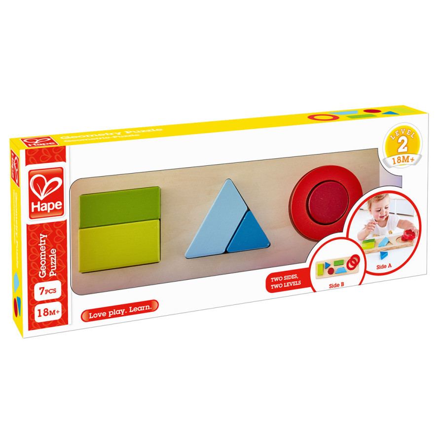 Rompecabezas Geométrico de Madera Hape