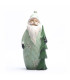 Adorno de Papá Noel con Pino 24 cm Alparamis