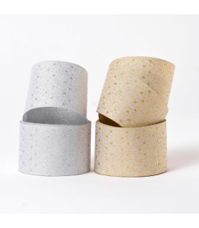 Cinta Destellos Plateada 3.8 cm x 10 metros