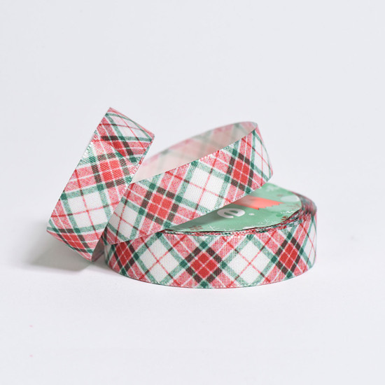 Cinta Fun Tape Escocesa 1.5 cm x 5 metros