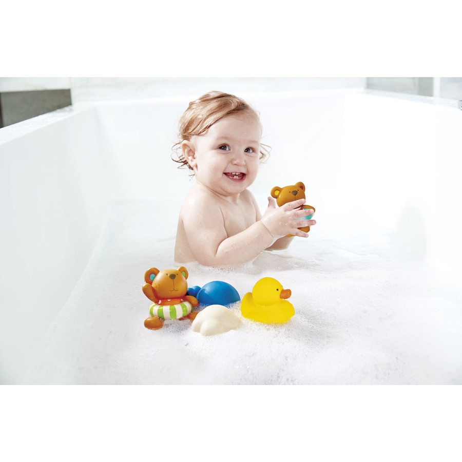 Animales Lanzadores de Agua Hape Juguete con Chorro de Agua para el Baño