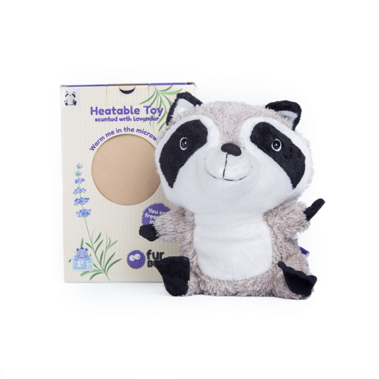 Peluche Térmico Animales Mapache Fur Buddies