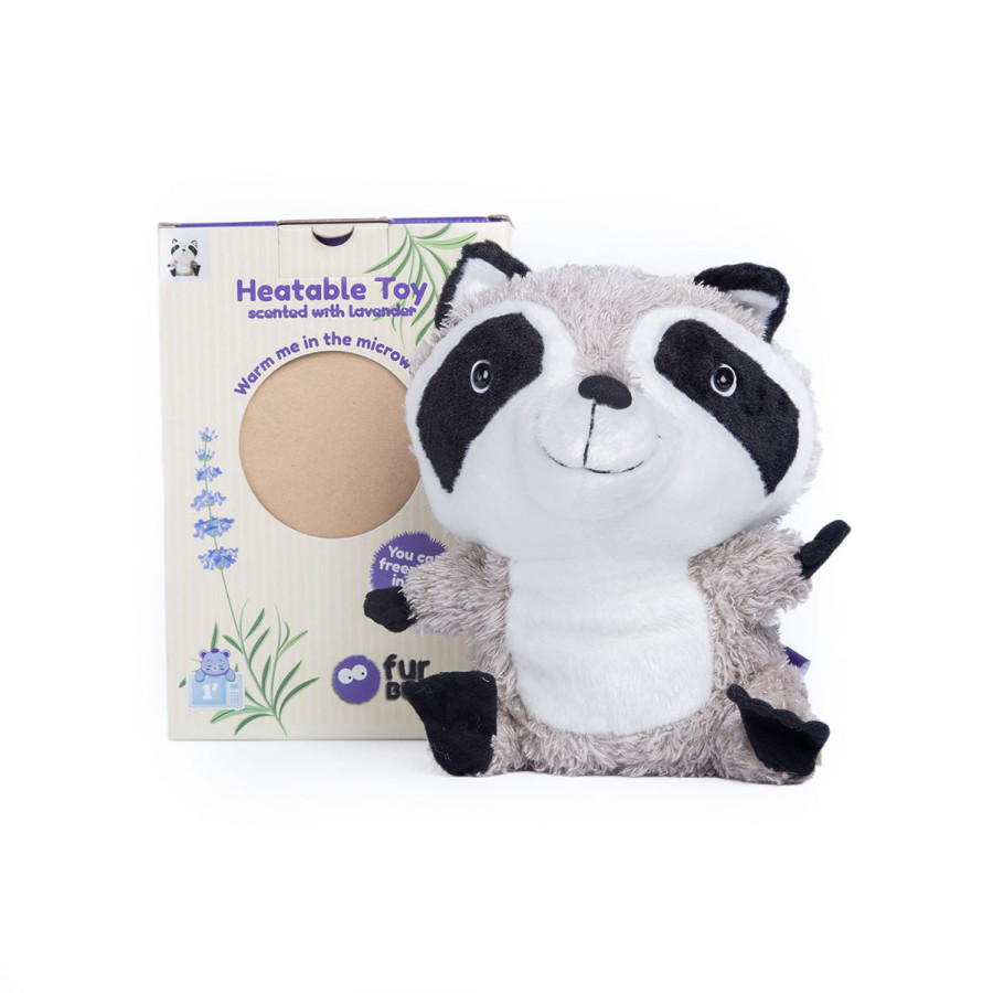 Peluche Térmico Animales Mapache Fur Buddies