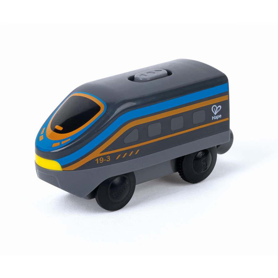 Locomotora de Juguete Negra a Batería Hape