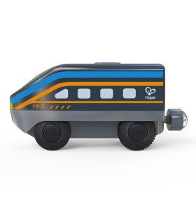 Locomotora de Juguete Negra a Batería Hape